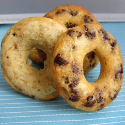 Banana Chocolate Chip Doughnuts