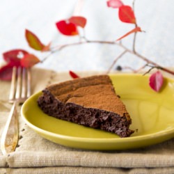 Flourless Dark Chocolate Torte