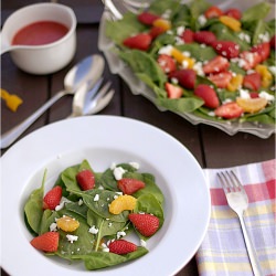 Spinach Strawberry Salad