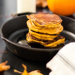 Whole Wheat Pumpkin Pancakes