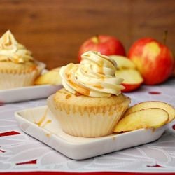 Apple Caramel Cupcakes