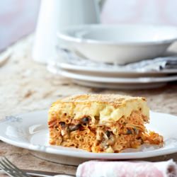 Mushrooms Pastitsio