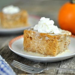 Pumpkin Tres Leches Cake