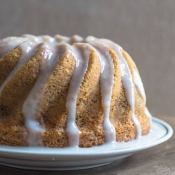 Poppy Seed Lemon Bundt Cake