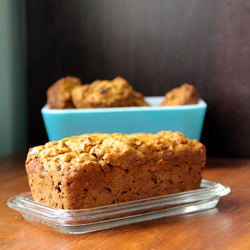 Pumpkin & Oat Morning Bread