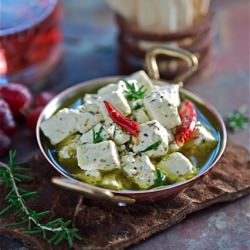 Marinated Feta Cheese