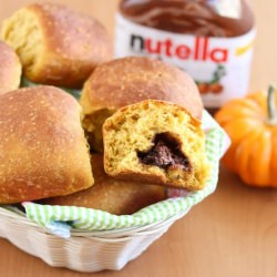 Pumpkin Nutella Rolls