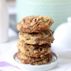 Nutella Swirled Cookies