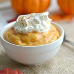 Low Fat Pumpkin Pudding