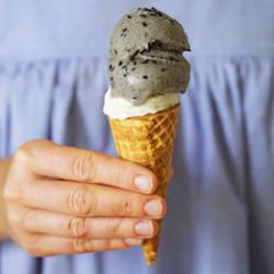 Black Sesame & Ginger Ice Cream