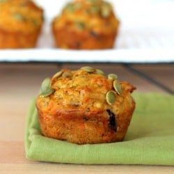 Carrot Cranberry Muffins