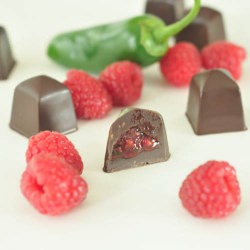 Raspberry Jalapeno Chocolates