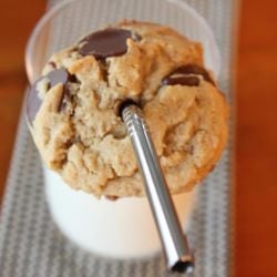PB Oatmeal Chocolate Chip Cookies