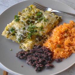 Enchiladas Verde