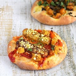 Spicy Tempeh on Rosemary Bread