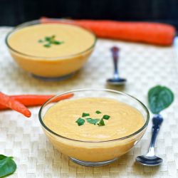 Protein Carrot Ginger Soup