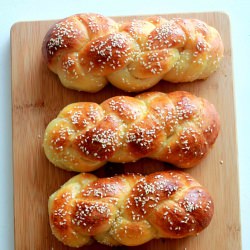 Braided Egg Bun