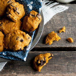 Pumpkin Chocolate Chunk Cookies