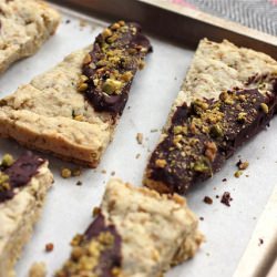 Pistachio Shortbread