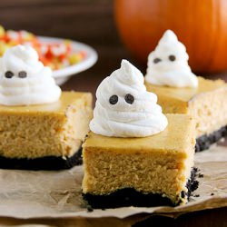 Pumpkin Cheesecake Bars