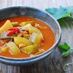 Korean Spicy Zucchini Stew