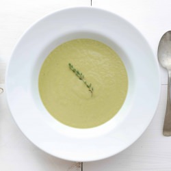 Vegan Asparagus &Leek Soup