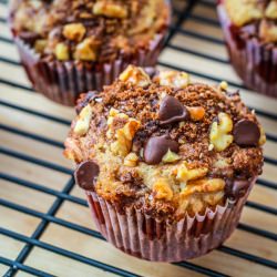 Banana Chocolate Muffins