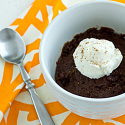 Pumpkin Mug Brownie