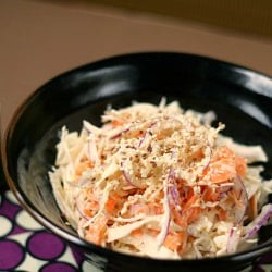 Wasabi Coleslaw