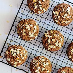 Oat Bran-Applesauce Muffins