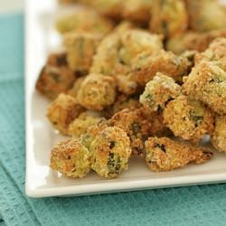 Crunchy Baked Okra