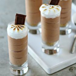 S’mores Pudding Shots