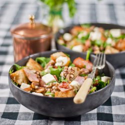 Bacon, Feta & Walnut Salad