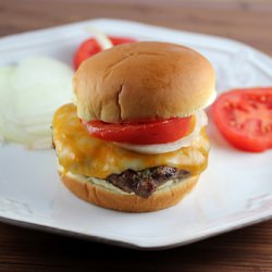 Grilled Venison Burgers