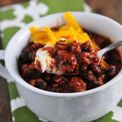 Weeknight Black Bean Chili