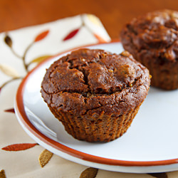 Pumpkin Walnut Muffins