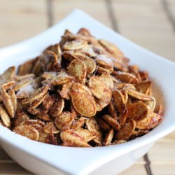 Cinnamon and Sugar Pumpkin Seeds