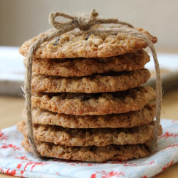 Gluten-Free Lacy Oatmeal Cookies