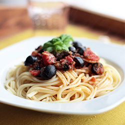 Italian Pasta with Olives