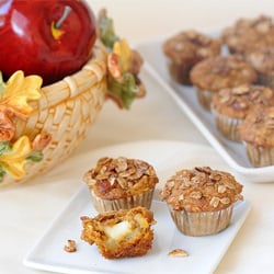 Pumpkin Apple Brie Muffins