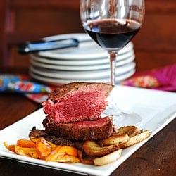 Filet Mignon in Mushroom Sauce