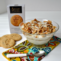 Ginger White Chocolate Trifle Pie