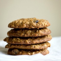 Cranberry, Oat + Coconut Cookies
