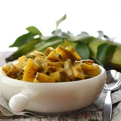 Kaaya Mezhukkupuratti/ Plantain Stir Fry