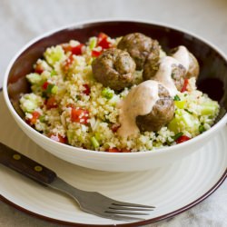 Meatballs With Couscous Salad