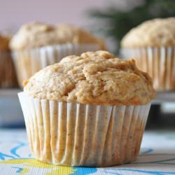 Spiced Applesauce Muffins