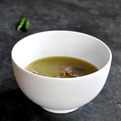 Hot, Green Lamb Stew