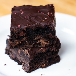 Coconut Mocha Fudge Brownies