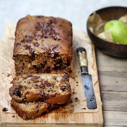 Chocolate-Pear Tea Bread