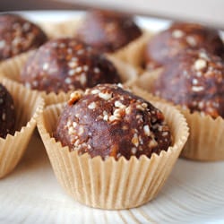 Peanut Butter Brownie Balls